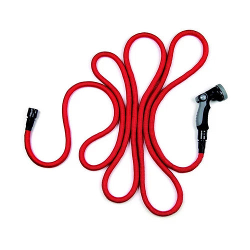 Tubo da giardino bamboo estensibile rosso mt 2 5-7 5