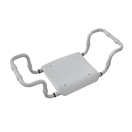 Sedile p/vasca polipropilene regolabile senza schienale telaio bianco