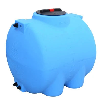 Serbatoio in polietilene fuori terra azzurro orizzontale 1000lt cm hxl 115 5x115