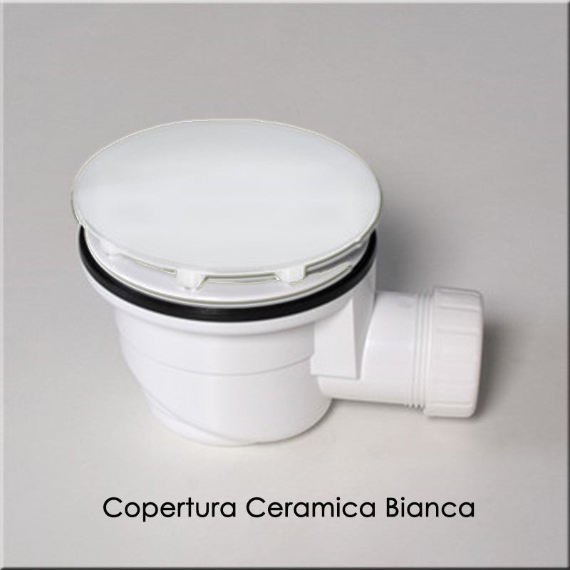 Piletta di scarico Sifonata con copertura in ceramica Ceramica Globo by CeramicStore | Lo specialista del tuo bagno