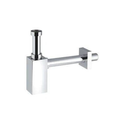 Sifone piquadrato per lavabo abs 1 1/4 32x250 mm