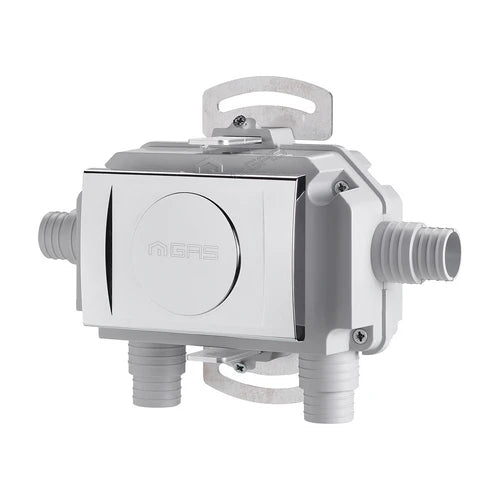 Valvola a sfera da incasso gas gaslock 1/2 con att. 3/4 mm