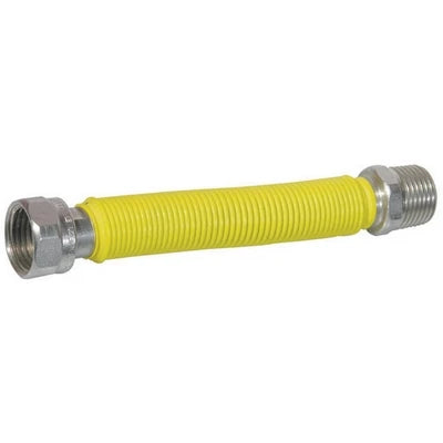 Flessibile inox raccordo in acciaio rivestito mm 130/220 parigi 1/2