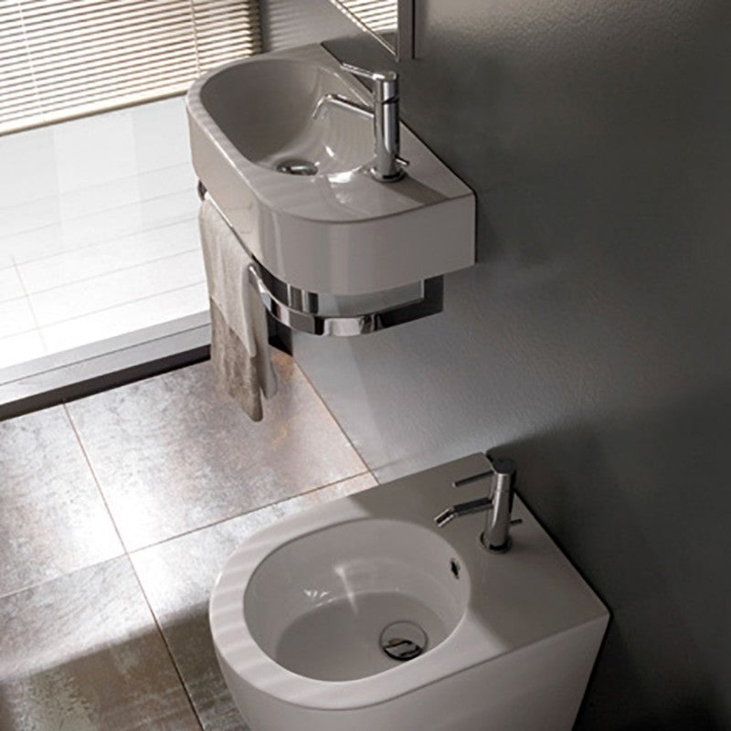 Lavabo Sospeso Ceramica Globo Forty3 55x27 by CeramicStore | Lo specialista del tuo bagno