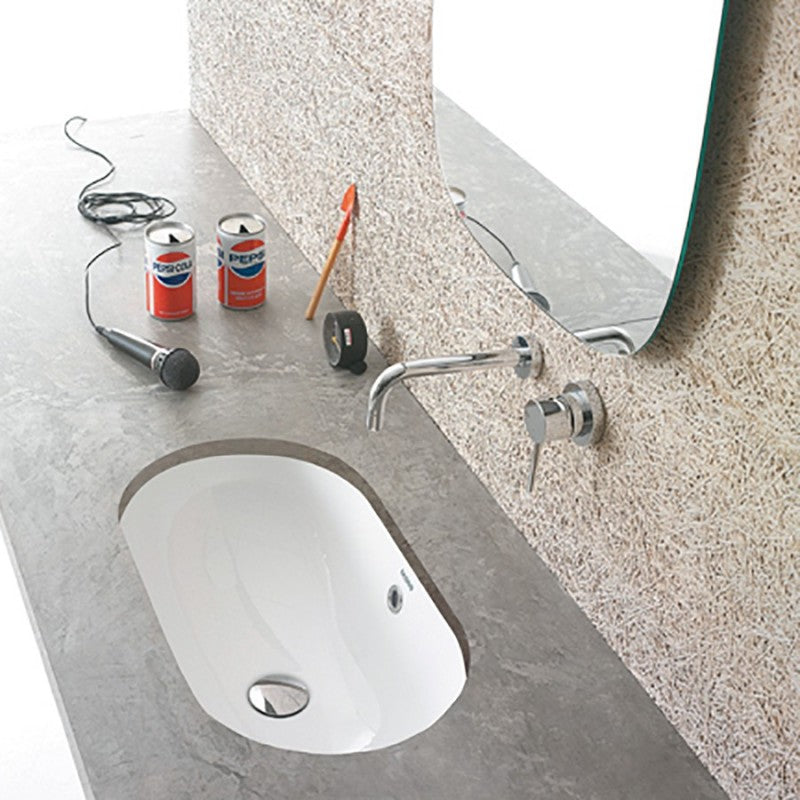 Lavabo Sottopiano Ceramica Globo Forty3 60x37 SC043.BI by CeramicStore | Lo specialista del tuo bagno