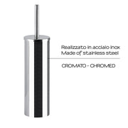 Scopino in Acciaio Inox e Cromall Gedy serie Felce - Cromato by CeramicStore | Lo specialista del tuo bagno