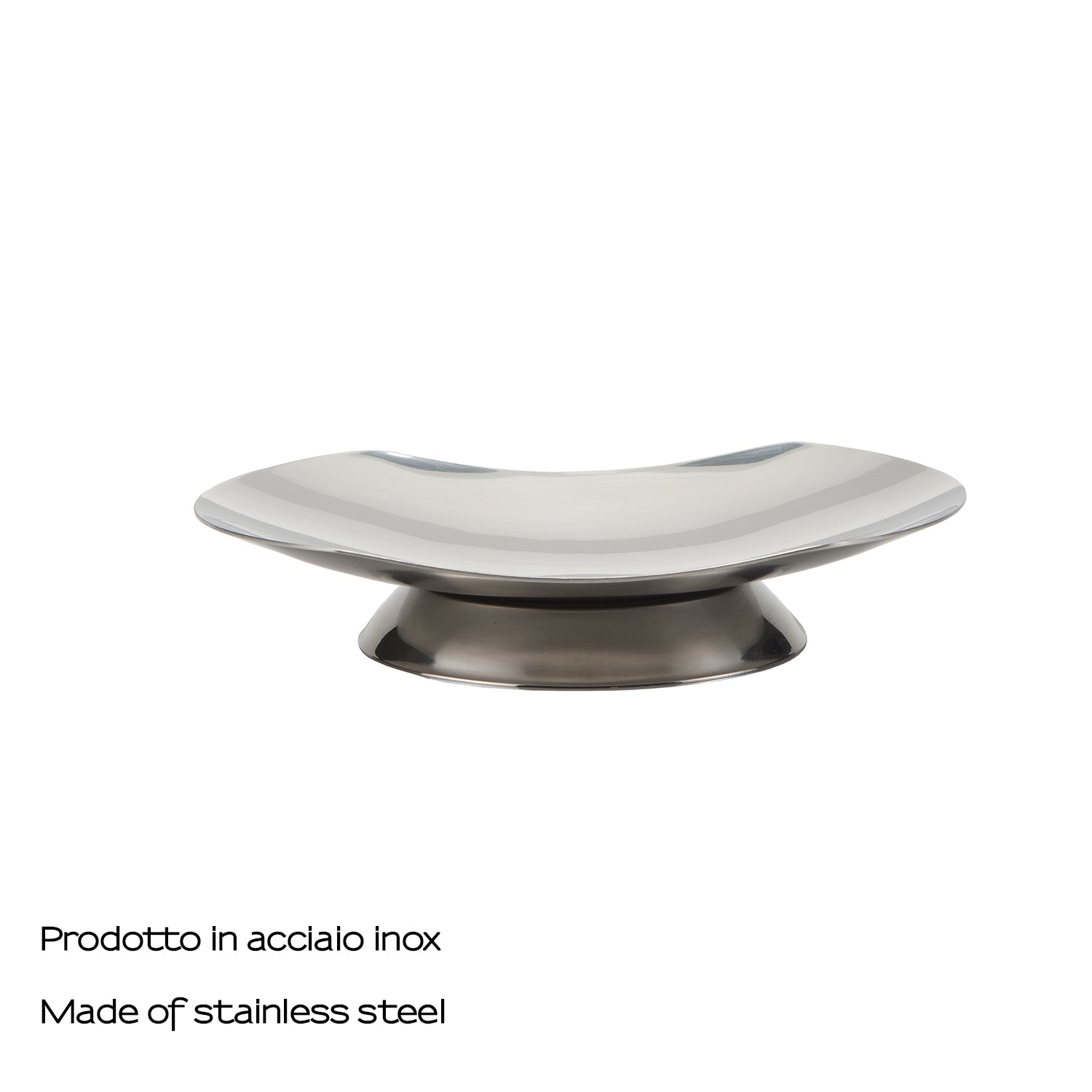 Portasapone in Acciaio Inox Gedy serie Polaris - Lucido