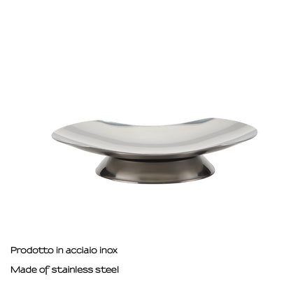 Portasapone in Acciaio Inox Gedy serie Polaris - Lucido