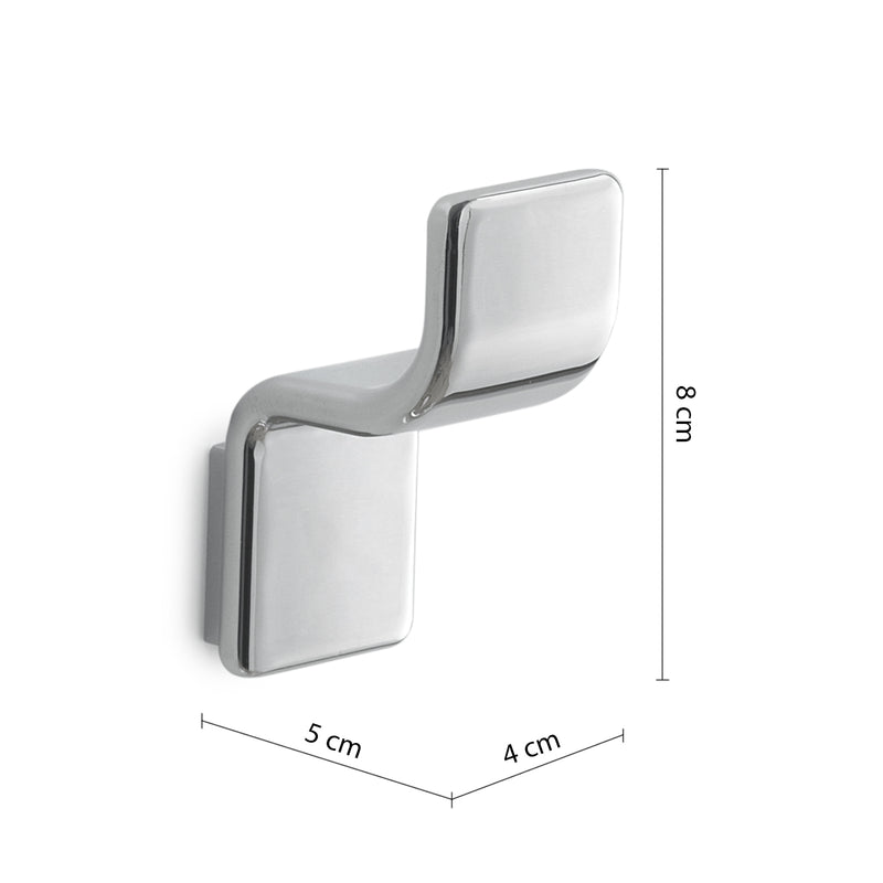 Appendiabiti a parete in Ottone e Acciaio AISI 304 Gedy serie Il Giglio - Cromato by CeramicStore | Lo specialista del tuo bagno