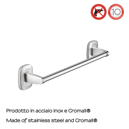 Porta asciugamani 35 cm a parete di Gedy serie Everest - Cromato by CeramicStore | Lo specialista del tuo bagno