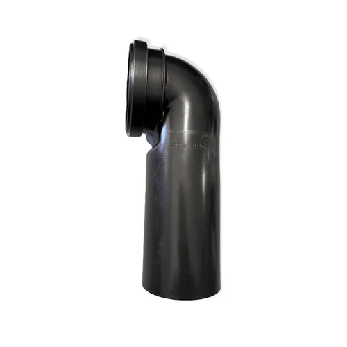 Curva wc in pehd d. 90 l.230 mm