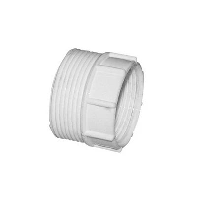 Riduzione in pvc per sifoni da inox a porcellana m 1 1/2 x f 1 1/4 -conf