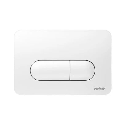 Placca 2 pulsanti per cassette pneu evolut e tropea 3 bianca