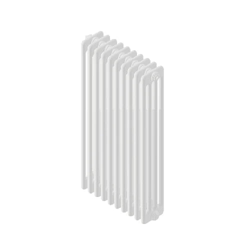Radiatore tubolare ardesia 4 colonne h656 7 elementi bianco
