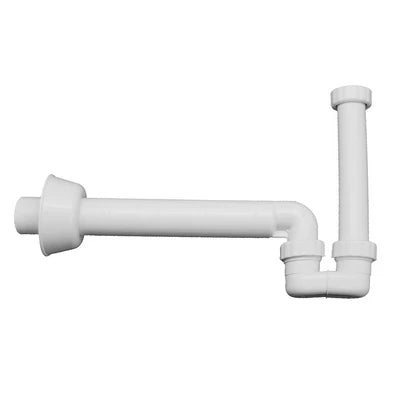 Sifone per scarico bidet in pp bianco in. 1 1/4 out. 40