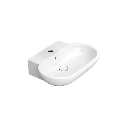 Lavabo da appoggio mirto monoforo l. 65 cm