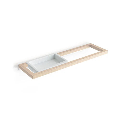 Solo portasapone bamboo mm 154x107x30