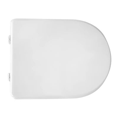 Sedile wc per hidra vaso pluvia forma 7 bianco cerniere a passanti