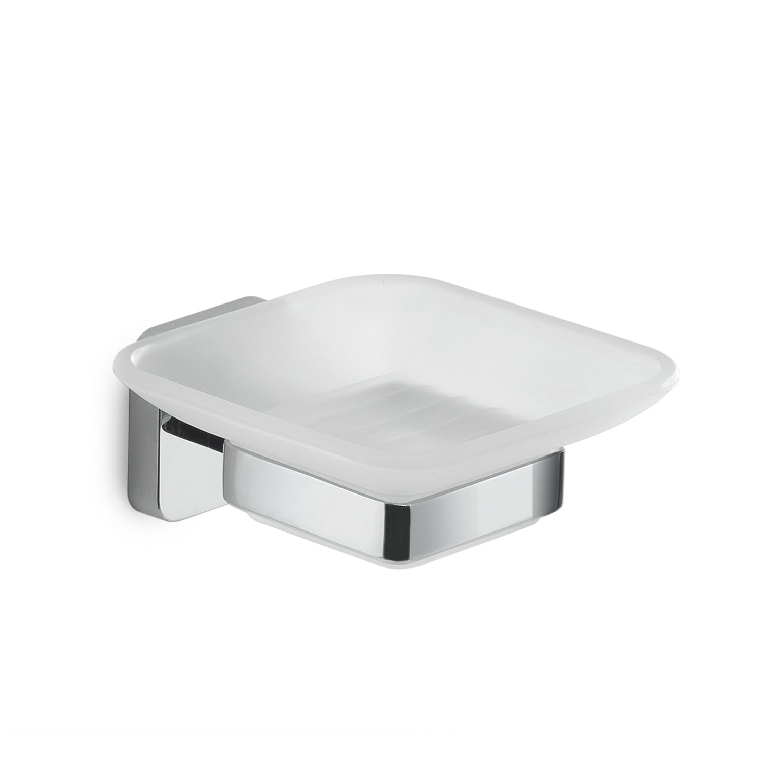 Portasapone Gedy modello Tonga 10.3x11.6xH5 cm - Cromato by CeramicStore | Lo specialista del tuo bagno