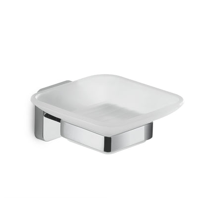 Portasapone Gedy modello Tonga 10.3x11.6xH5 cm - Cromato by CeramicStore | Lo specialista del tuo bagno