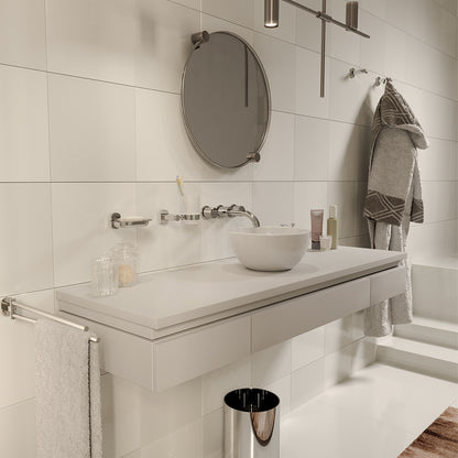 Portasapone inamovibile a parete di Gedy serie Edera Plus - Cromato by CeramicStore | Lo specialista del tuo bagno