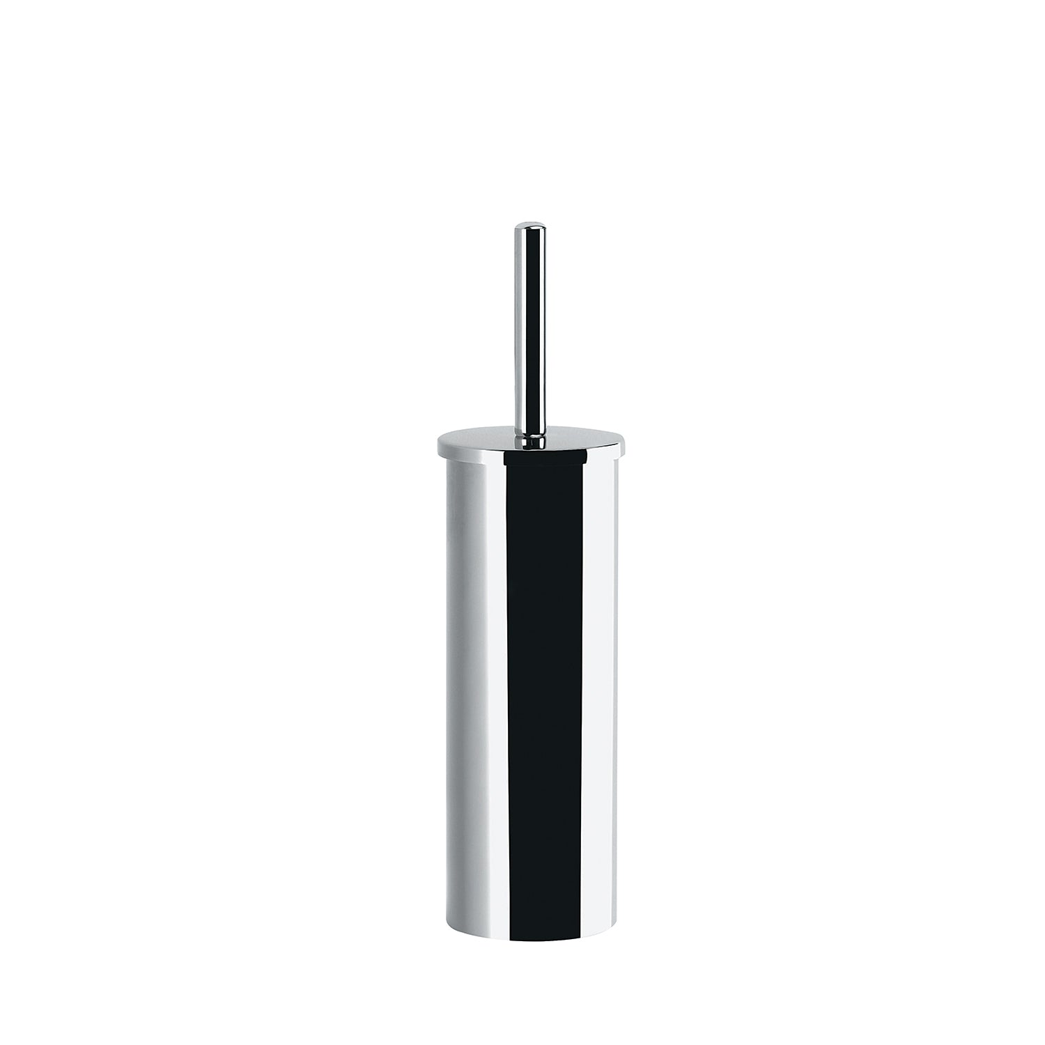 Scopino con ciuffo in setole Gedy modello Tonga - Cromato by CeramicStore | Lo specialista del tuo bagno