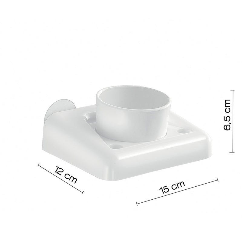 Portaspazzolini di Gedy serie Junior - Bianco