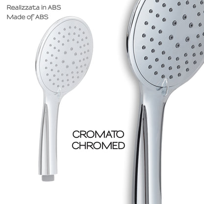 Doccetta tonda a 3 getti modello Tech 02 di Gedy - Cromato by CeramicStore | Lo specialista del tuo bagno