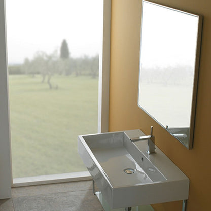 Lavabo Sospeso in ceramica Bianca Ceramica Globo Classic 90x50 by CeramicStore | Lo specialista del tuo bagno