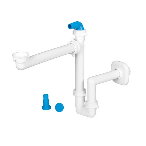 Sifone salvaspazio per lavabo 1 1/4 d. 32-40 mm