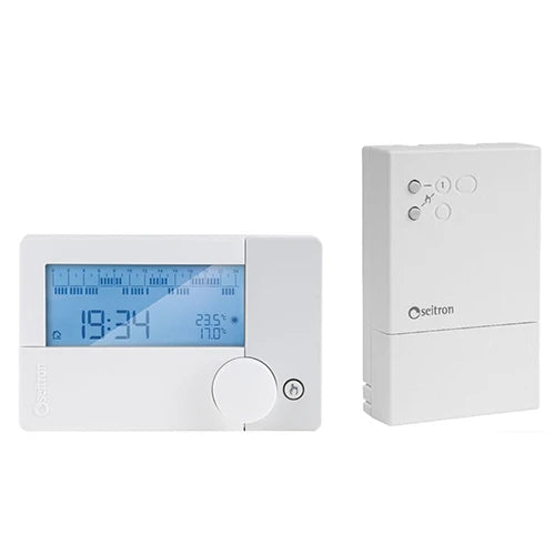 Kit freetime evo radio cronotermostato ricevitore bianco
