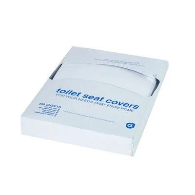 Astuccio da 200 fogli di carta copri sedile wc lxhxp mm 200x260x40