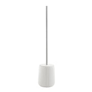 Scopino da appoggio Gedy modello Marika con ciuffo in setole - Bianco by CeramicStore | Lo specialista del tuo bagno