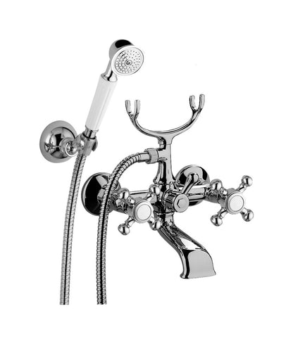 Gruppo vasca/doccia lusso con deviatore Paffoni serie Viola - Cromato