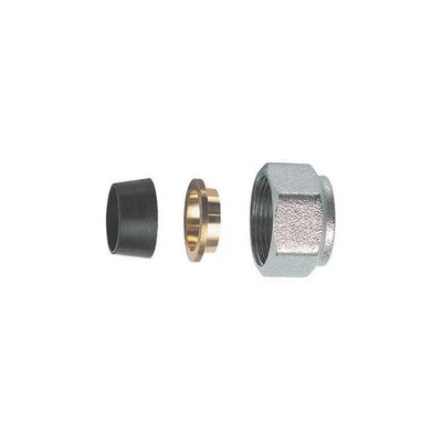 Kit di tenuta in gomma a compressione per tubo rame in 3 pz far diam. 16