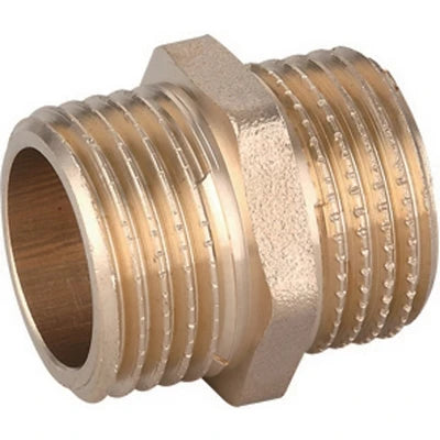 Nipple diritto mm in ottone giallo ibp 1 -conf