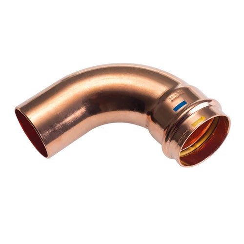 Curva a 90 mf a pressare per acqua e gas b one diam. 28