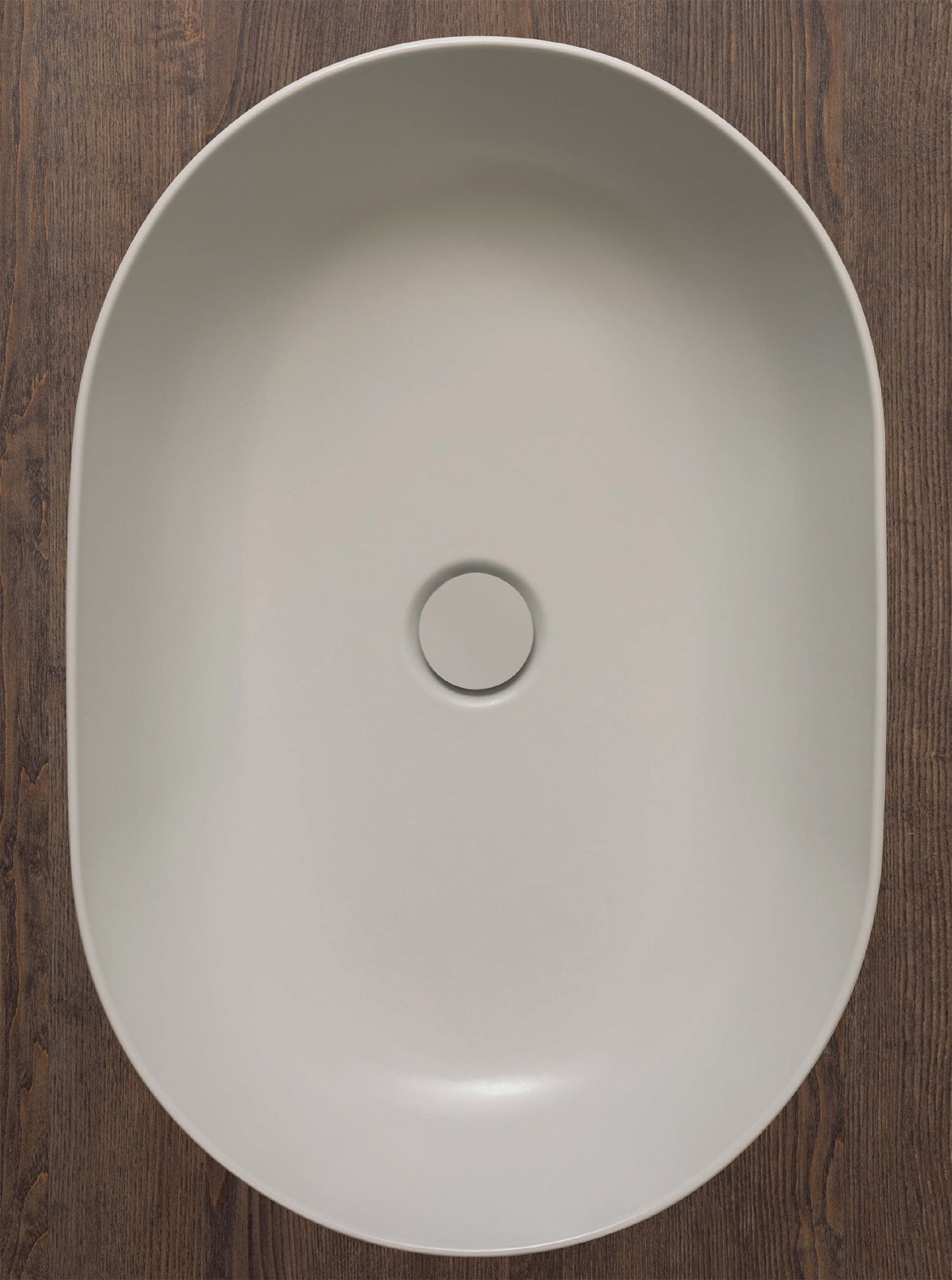 Lavabo da appoggio T-Edge 54x36 cm con bordo sottile Ceramica Globo