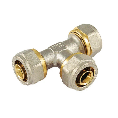 Raccordo a t serie ins per multistrato 16 x 16 x 16