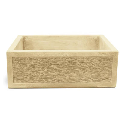 Acquaio da giardino in cemento nocciola cm 45x35x16h cm modello Best