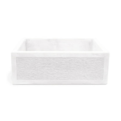 Acquaio da giardino in cemento bianco cm 45x35x16h cm modello Best