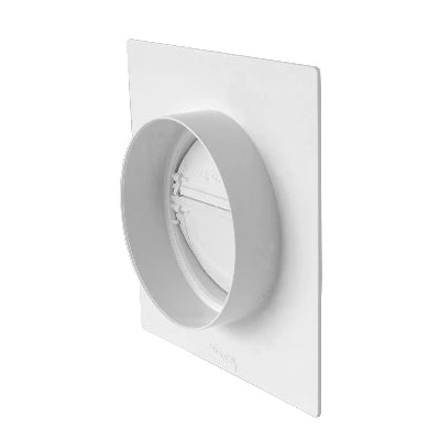 Placca passaggio a muro tubo tondo diam. 100 mm