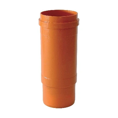 Giunto di dilatazione in pvc arancio con guarnizione al labbro diam. 63
