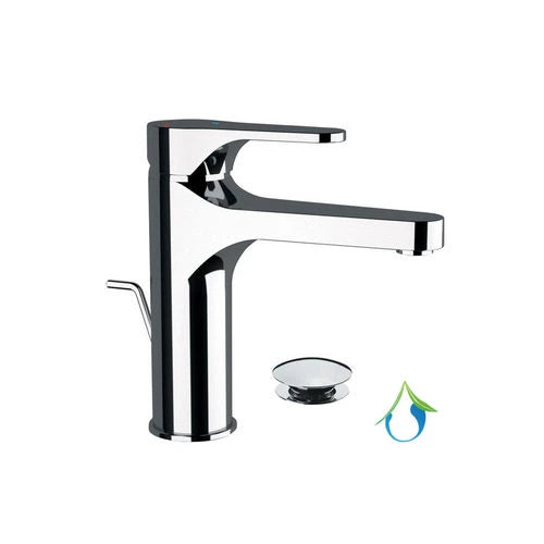 Miscelatore monocomando lavabo h17 linea surf eco cromo