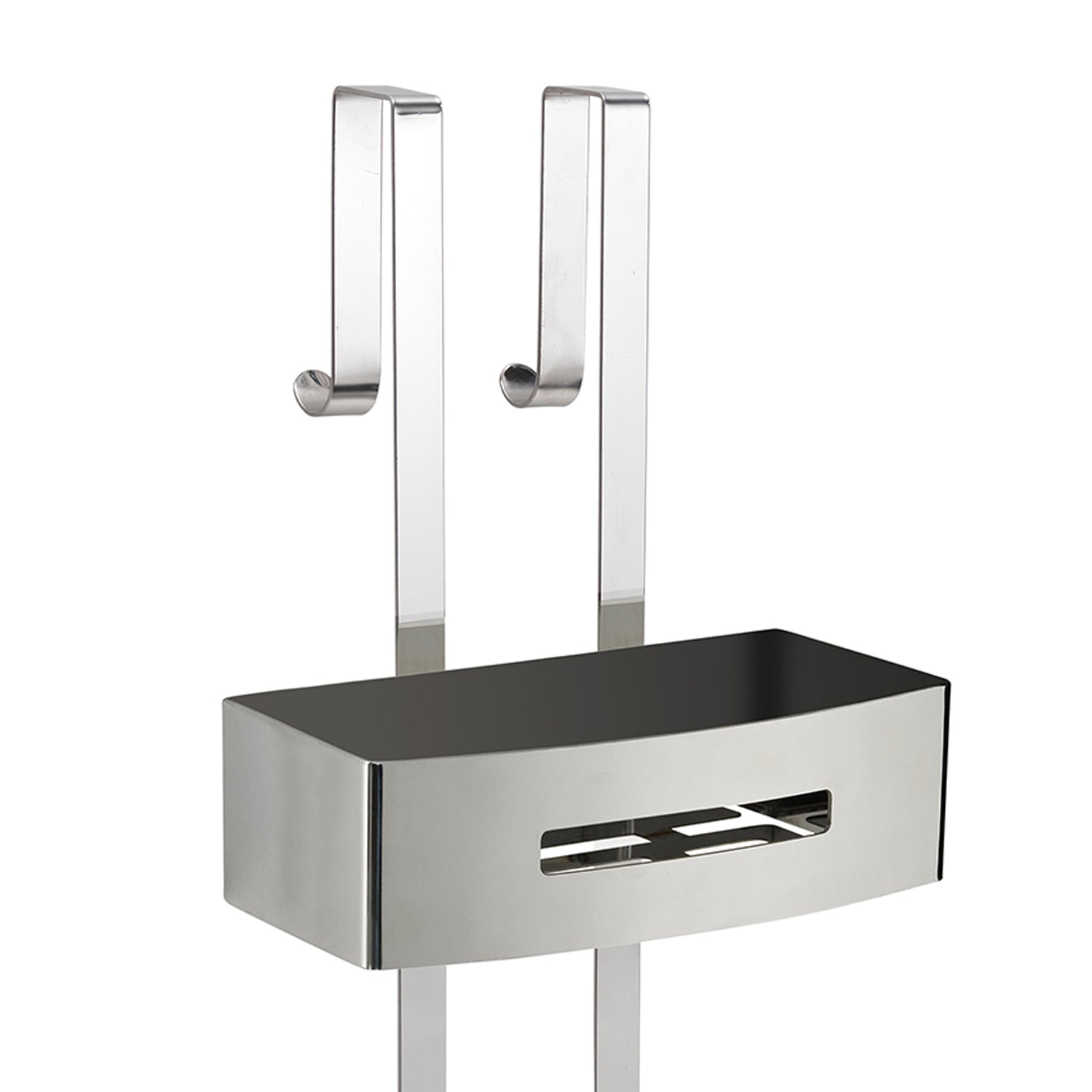 Portaoggetti doccia appendibile a 2 ripiani modello Poseidon di Gedy - Lucido by CeramicStore | Lo specialista del tuo bagno