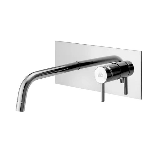 Miscelatore incasso lavabo con bocca linea stick cromo bocca l. 123 mm