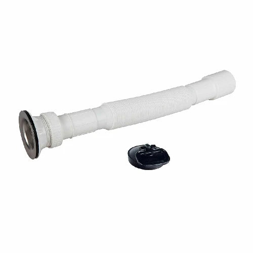 Tubo estensibile con piletta 1 1/4 uscita 32-40 pil. d.65