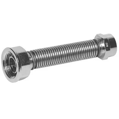 Flessibile inox per contatore gas ff cm. 20 parigi 1 x 3/4