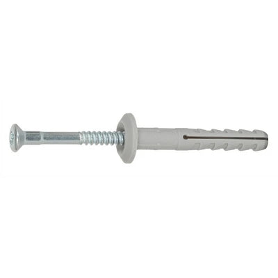 Tassello nylon con bordo largo 6x40 sp.