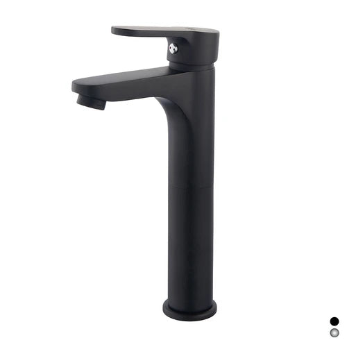 Miscelatore monocomando lavabo alto cm 23 5 serie paco cromo